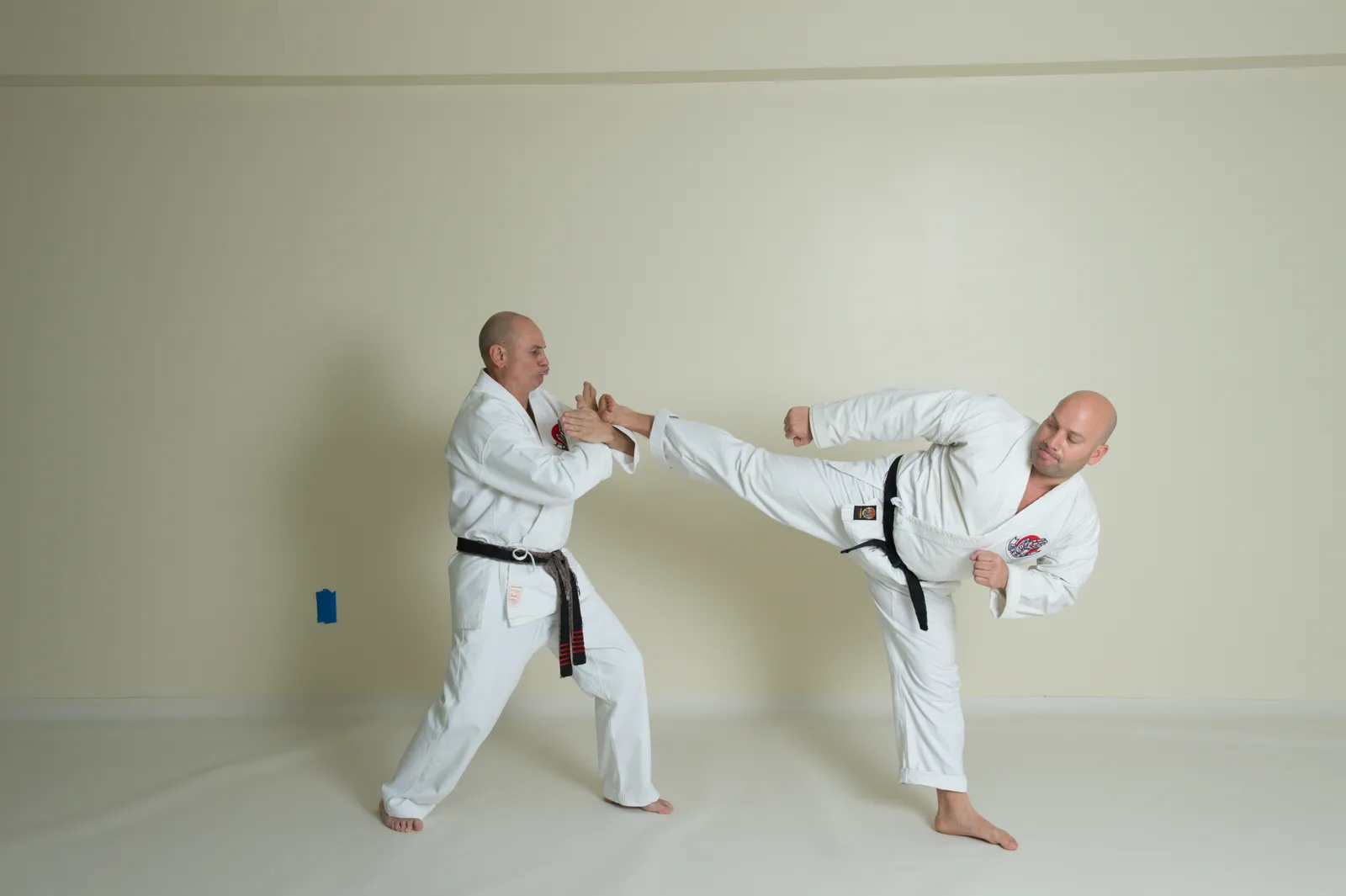 Adult Karate training at Kanzen Karate School